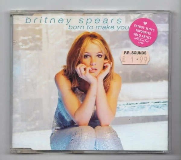 Born to Make You Happy Britney Spears 1999 CD Top-quality Free UK shipping