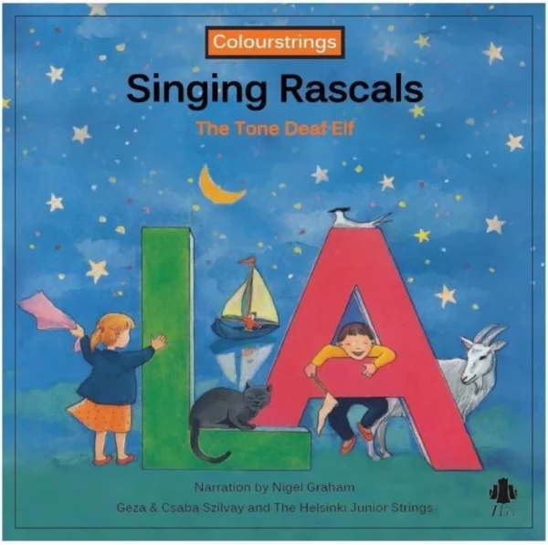 Singing Rascals LA the Tone Deaf Elf Geza Szilvay CD Top-quality