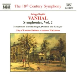 Vaňhal - Symphonies Vol. 2 Johann Baptist Vanhal 2001 CD Top-quality