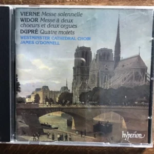 Vierne, Widor & Dupré: Masses and Motets various 1997 CD Top-quality