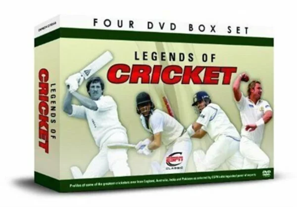 Legends of Cricket Botham, Warne, Tendulkar, Khan 2013 DVD Top-quality