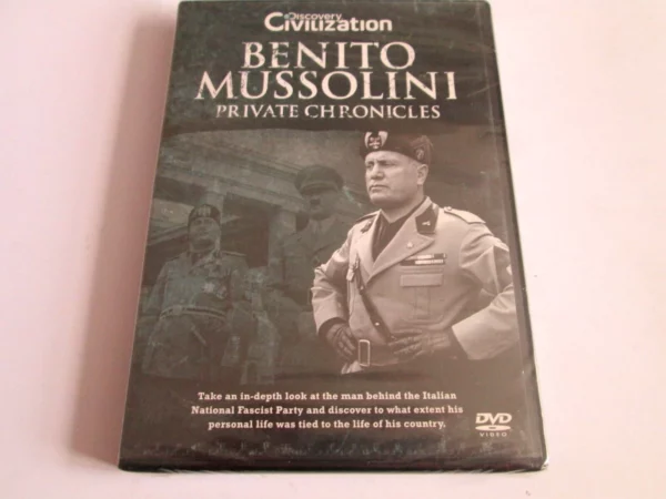 Benito Mussolini Private Chronicles DVD Top-quality Free UK shipping