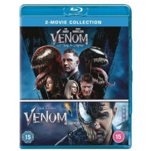 Venom 1&2: (2018) & Let There Be Carnage Tom Hardy 2022 Blu-ray Top-quality