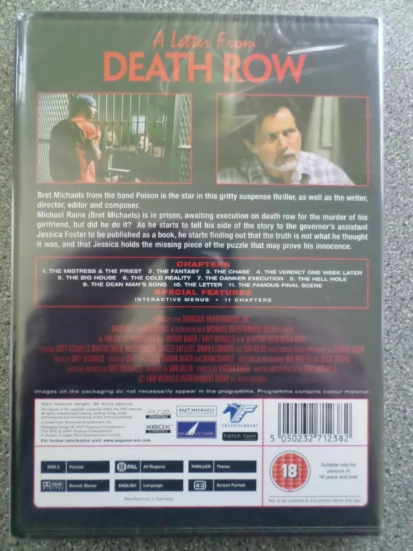 A Letter From Death Row [DVD] [1998] 1998 DVD Top-quality Free UK shipping