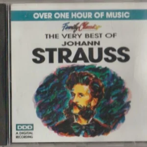 THE VERY BEST OF JOHANN STRAUSS JOHANN STRAUSS CD Top-quality Free UK shipping