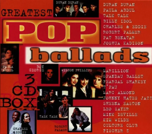 Greatest Pop Ballads Various 1997 CD Top-quality Free UK shipping