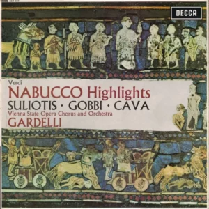 Nabucco Highlights Giuseppe Verdi 1968 Records Top-quality Free UK shipping