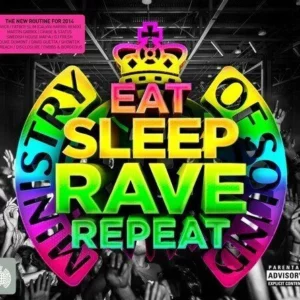 Eat Sleep Rave Repeat Various Artists 2014 CD Top-quality Free UK shipping