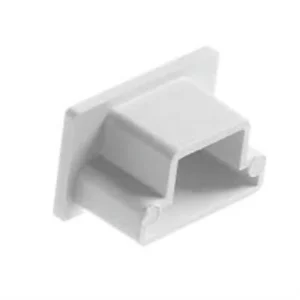 Trunking End Cap, 25x16mm Top-quality Free UK shipping