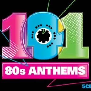 101 80s Anthems various 2010 CD Top-quality Free UK shipping