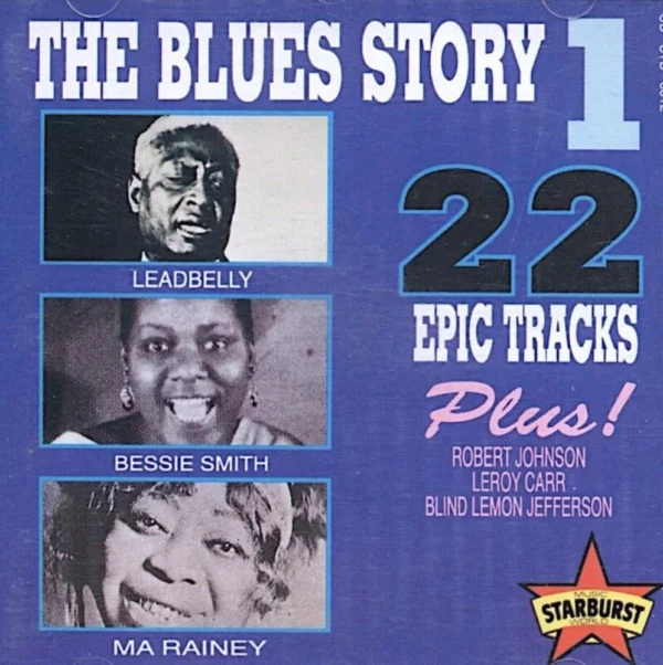 The Blues Story 1 CD 22 epic traps Various Artists 1994 CD Top-quality