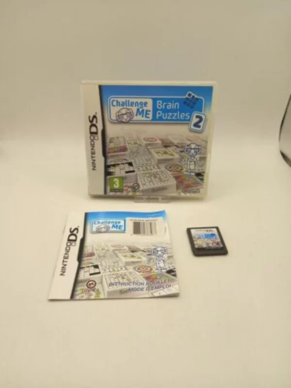 Challenge Me: Brain Puzzles 2 (Nintendo DS, 2011) CIB Nintendo DS Top-quality