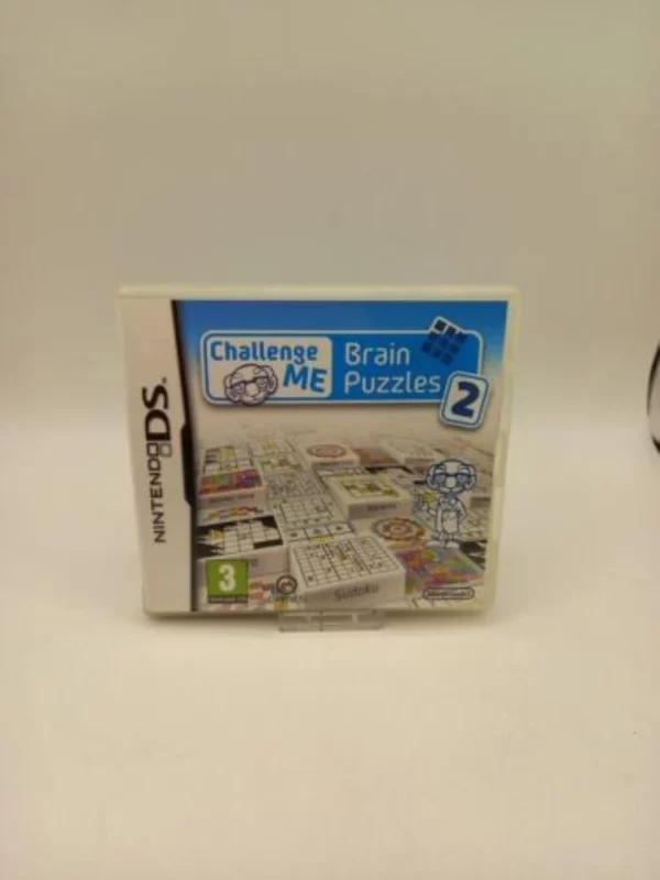 Challenge Me: Brain Puzzles 2 (Nintendo DS, 2011) CIB Nintendo DS Top-quality