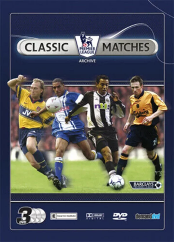 Premier League Classic Matches Triple Pack 2010 DVD Top-quality