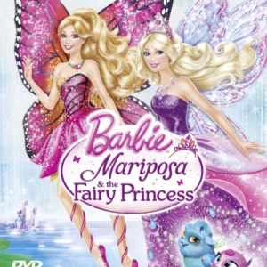 Barbie Mariposa and the Fairy Princess William Lau 2013 DVD Top-quality