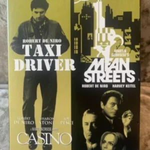 Taxi Driver/Casino/Mean Streets DVD Top-quality Free UK shipping