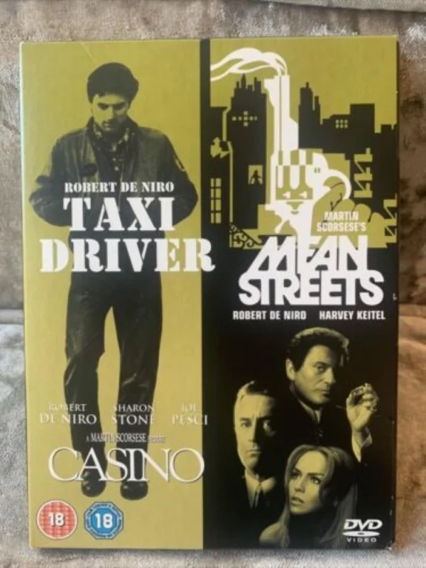 Taxi Driver/Casino/Mean Streets DVD Top-quality Free UK shipping