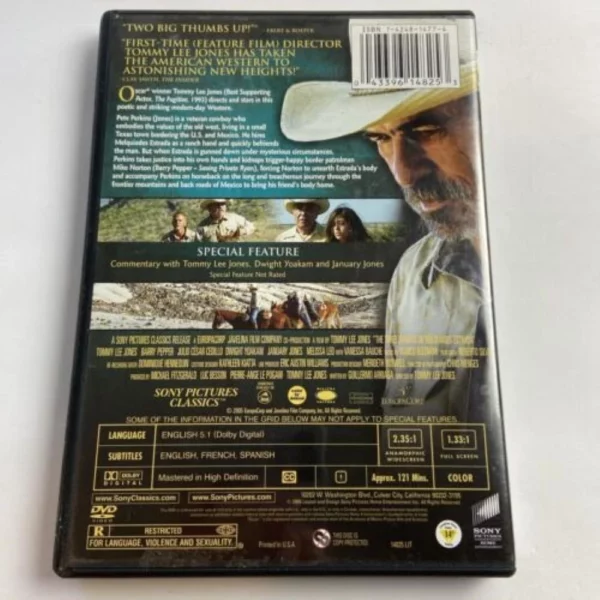 Three Burials of Melquiades Estrada DVD Top-quality Free UK shipping