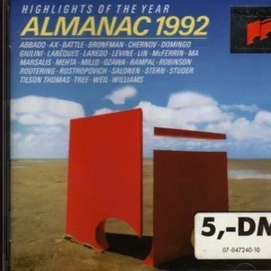 Diverse K - Highlights of the Year Almanac 1992 Various 1992 CD Top-quality