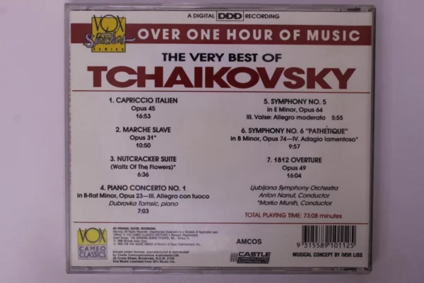 The Very Best Of Tchaikovsky Pyotr Ilyich Tchaikovsky CD Top-quality