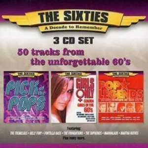 Sixties The A Decade To Remember Various Artists CD Top-quality