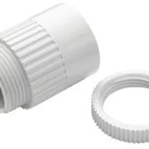 MK White Male 20mm Adaptor Top-quality Free UK shipping