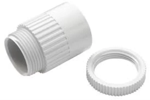 MK White Male 20mm Adaptor Top-quality Free UK shipping