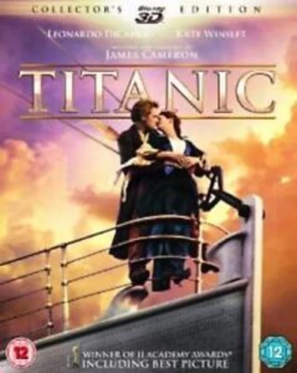 Titanic Leonardo DiCaprio 2012 Blu-ray Top-quality Free UK shipping