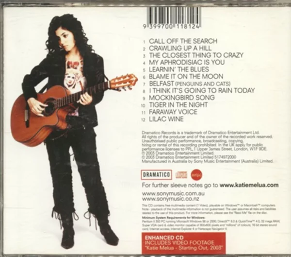 Call Off the Search Katie Melua 2003 CD Top-quality Free UK shipping