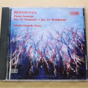 Beethoven Piano Sonatas : Pastoral & Waldstein Ethella Chuprik 1992 CD