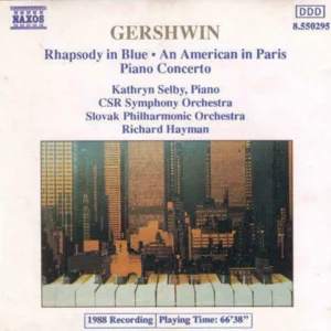 Piano Concerto Gershwin 1993 CD Top-quality Free UK shipping