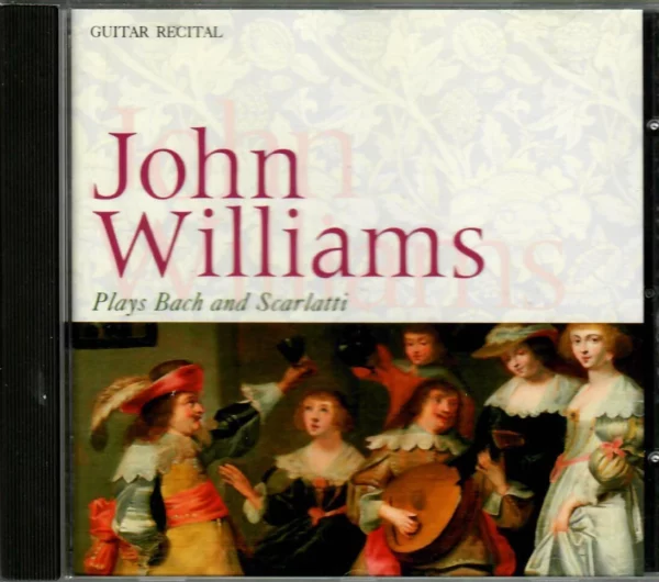 John Williams Plays Bach and Scarlatti John Williams 1993 CD Top-quality