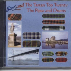 Scotland's Tartan Top Twenty: Pipes and Drums Various Artists 1999 CD