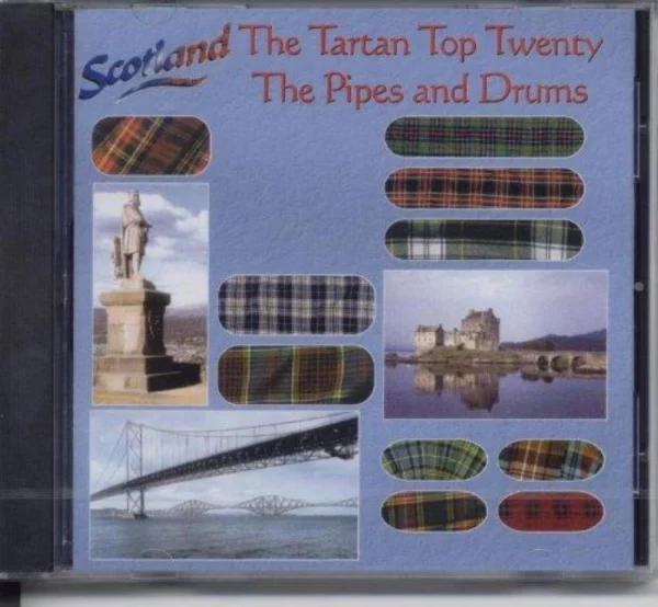 Scotland's Tartan Top Twenty: Pipes and Drums Various Artists 1999 CD