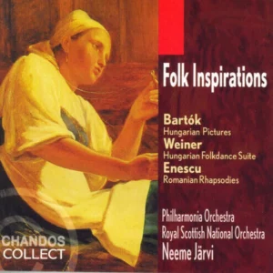 Folk Inspirations CD Neeme Jarvi 2000 CD Top-quality Free UK shipping