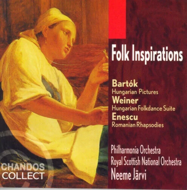 Folk Inspirations CD Neeme Jarvi 2000 CD Top-quality Free UK shipping