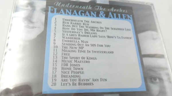 Underneath the Arches Flanagan & Allen CD Top-quality Free UK shipping