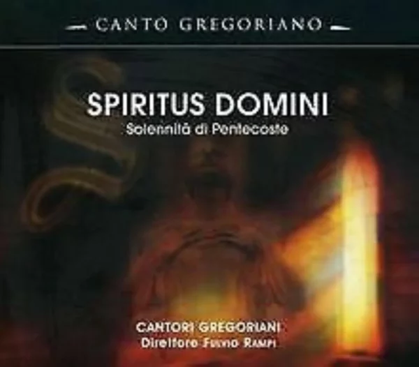 Spiritus Domini - Solennità Di Pentecoste Cantori Gregoriani 1996 CD Top-quality