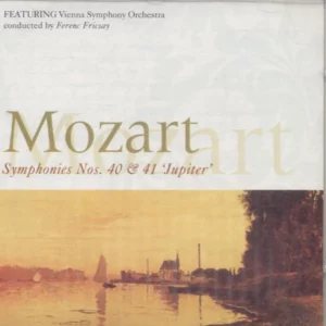 Symphony Nos. 40 & 41 "Jupiter" Wolfgang Amadeus Mozart CD Top-quality