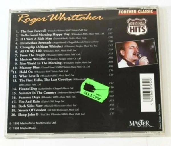 Roger Whittaker Roger Whittaker CD Top-quality Free UK shipping