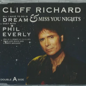 All I Have To Do Is Dream / Miss You Nights Richard Cliff 1994 CD Top-quality