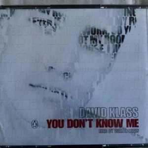 You Don't Know Me David Klass 2003 CD Top-quality Free UK shipping