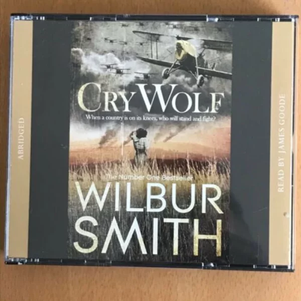 CRY WOLF Wilbur Smith 2002 CD Top-quality Free UK shipping