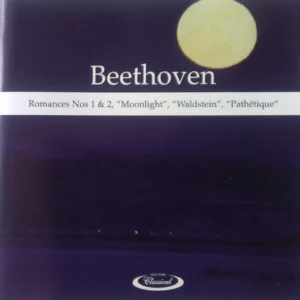 ROMANCES 1 & 2 & MOONLIGHT, WALDSTEIN, PATHÉTIQUE Beethoven 2001 CD Top-quality