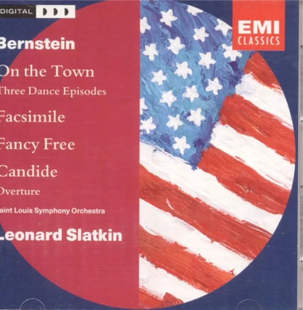 Candide • Facsimile • Fancy Free • On The Town Leonard Slatkin CD Top-quality