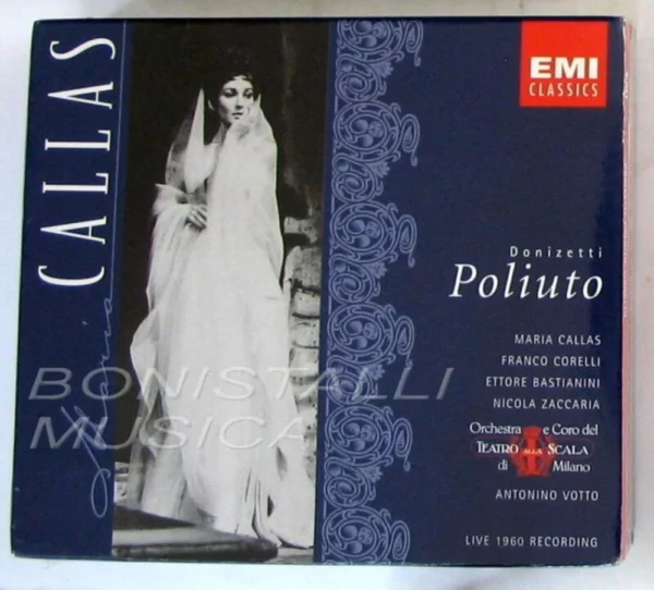 Donizetti: Poliuto Maria Callas 1997 CD Top-quality Free UK shipping