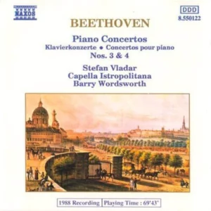 Beethoven Piano Concertos Nos. 3 & 4 Various 1988 CD Top-quality