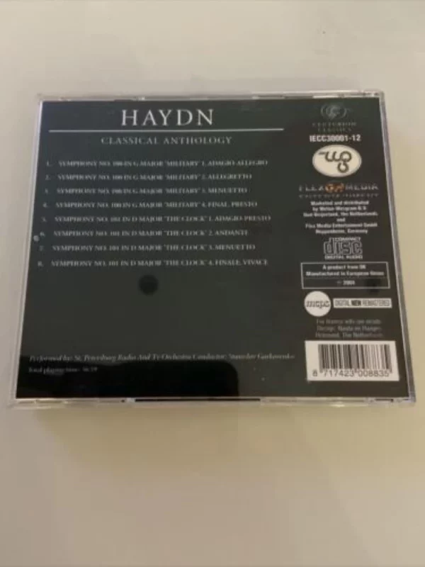 Haydn Classical Anthology Haydn 2004 CD Top-quality Free UK shipping