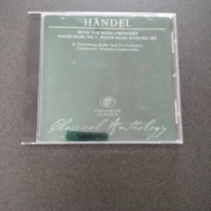 Handel - Music for Royal Fireworks - Water Music No 3 Handel 2004 CD Top-quality