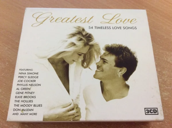 Greatest Love - 54 Timeless Love Songs Various Artists 1998 CD Top-quality